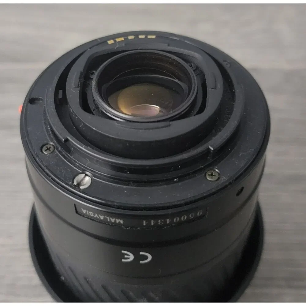 VTG 1993 Minolta AF 70-210 Zoom Lens 1.1m/3.6ft Macro Black w/Instruction Manual